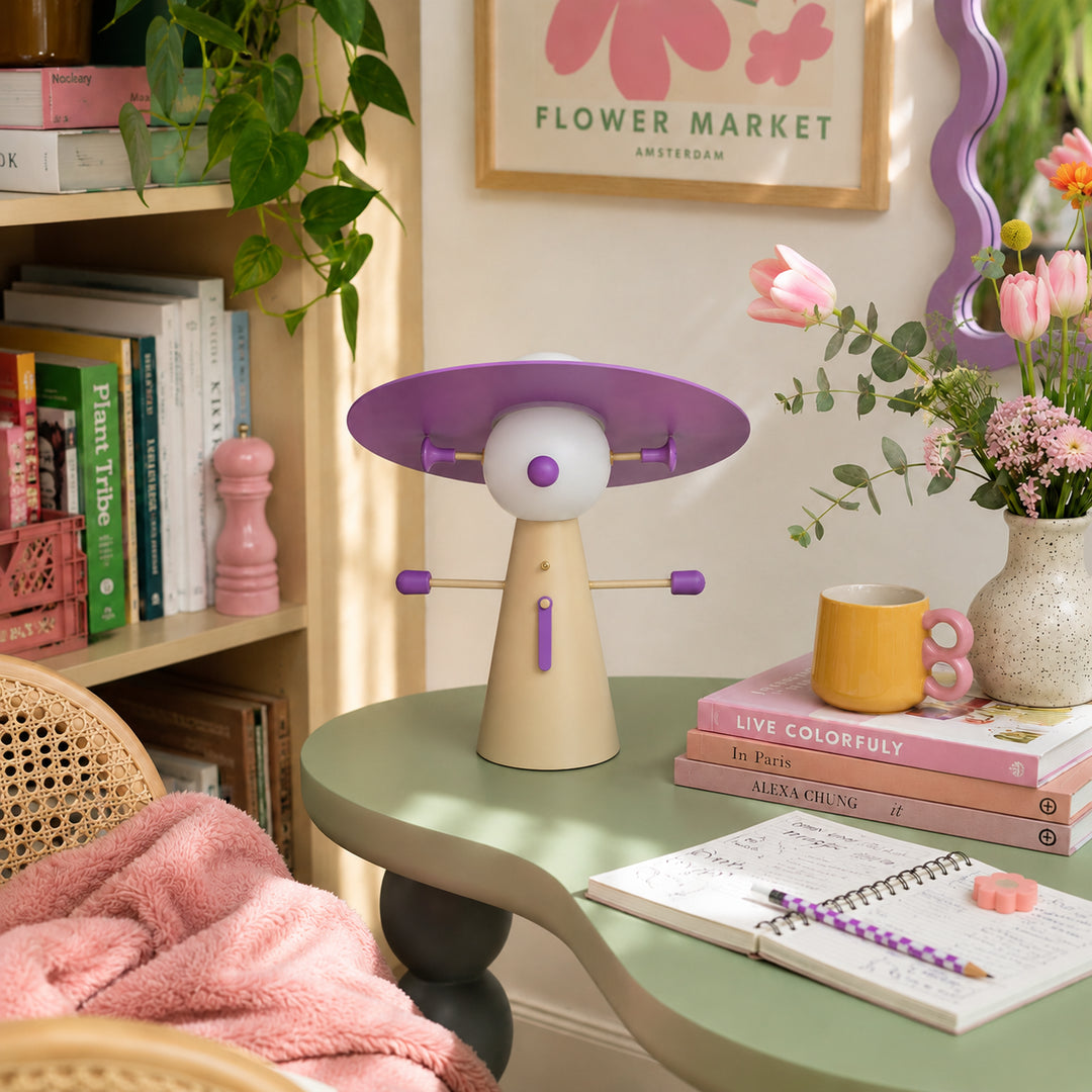 Hat-shaped creative table lamp 3