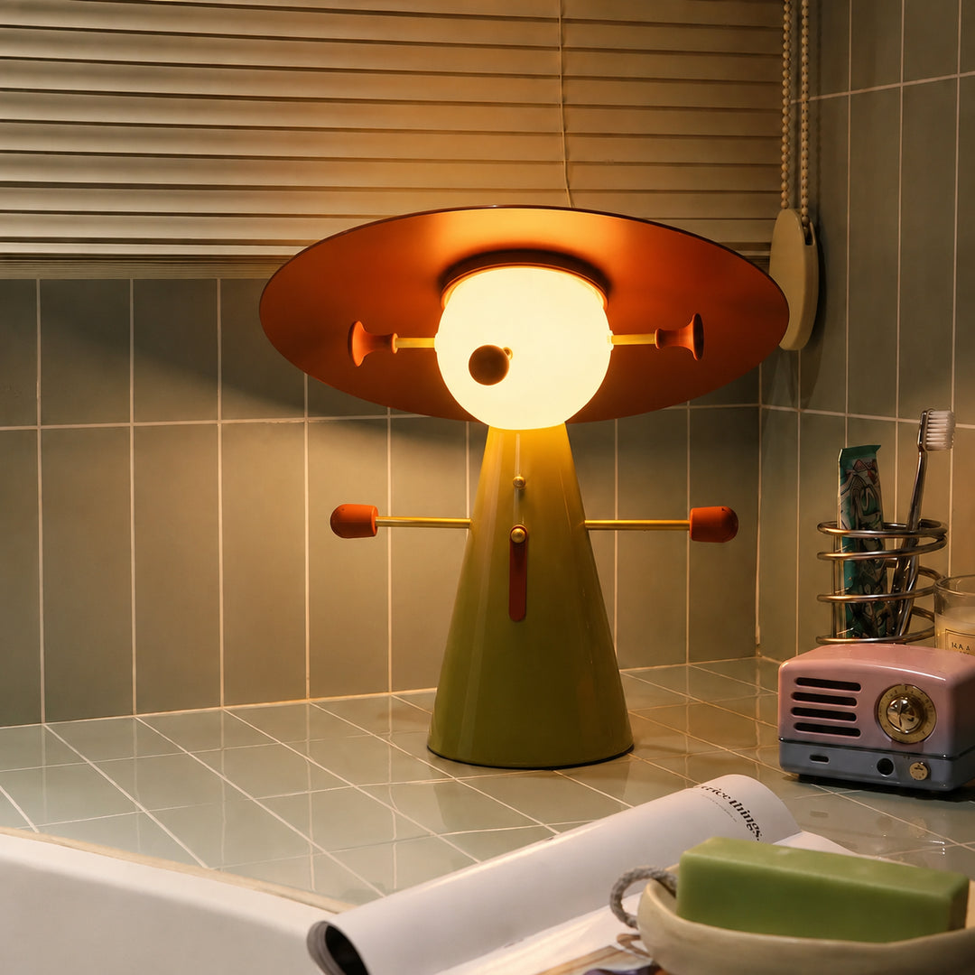 Hat-shaped creative table lamp 6