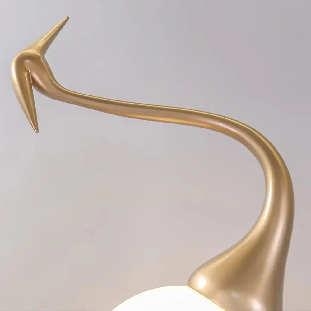 Heron Sculpture Floor Lamp 8