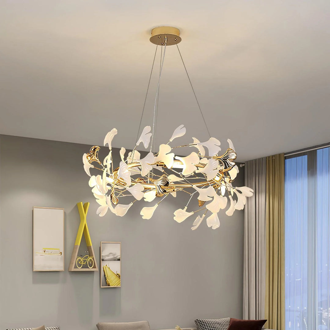 Hiro Gingko Chandelier 10