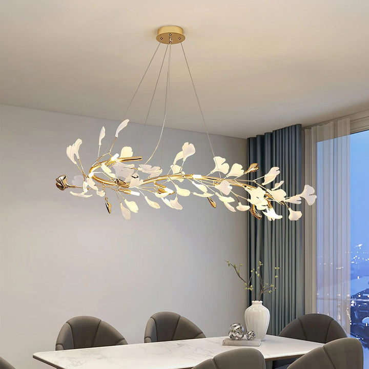 Hiro Gingko Chandelier 12