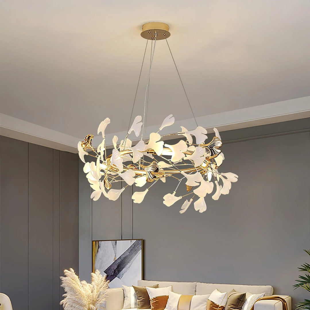 Hiro Gingko Chandelier 9