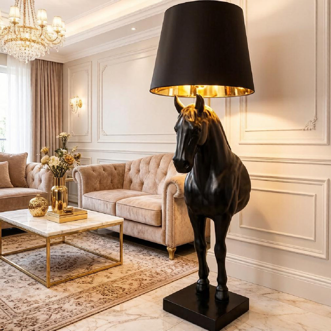 Horse Statue Floor Lamp 10