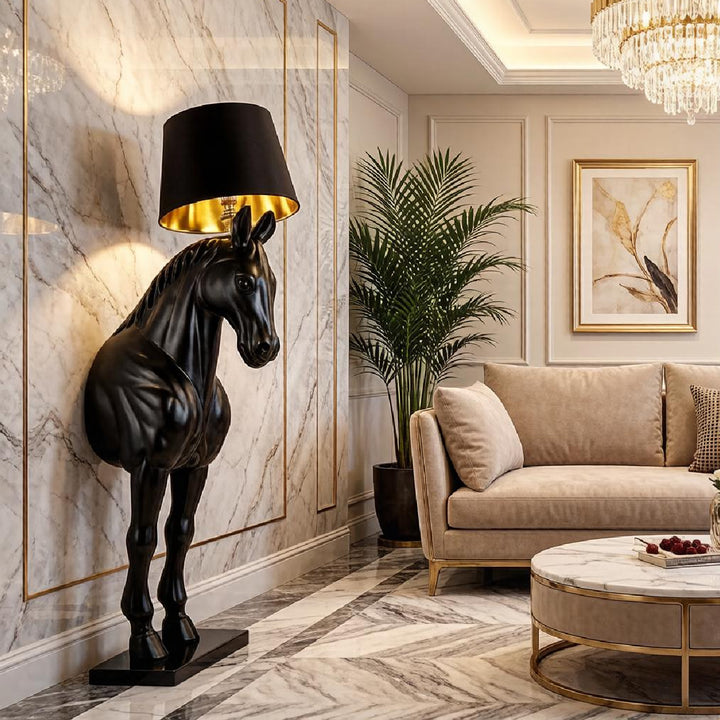 Horse Statue Floor Lamp 5