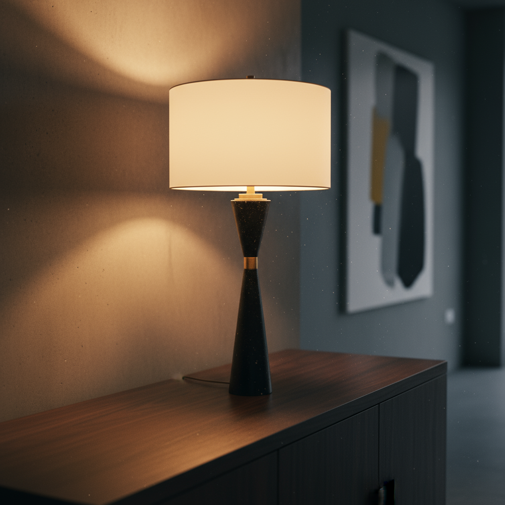 Hourglass Table Lamp