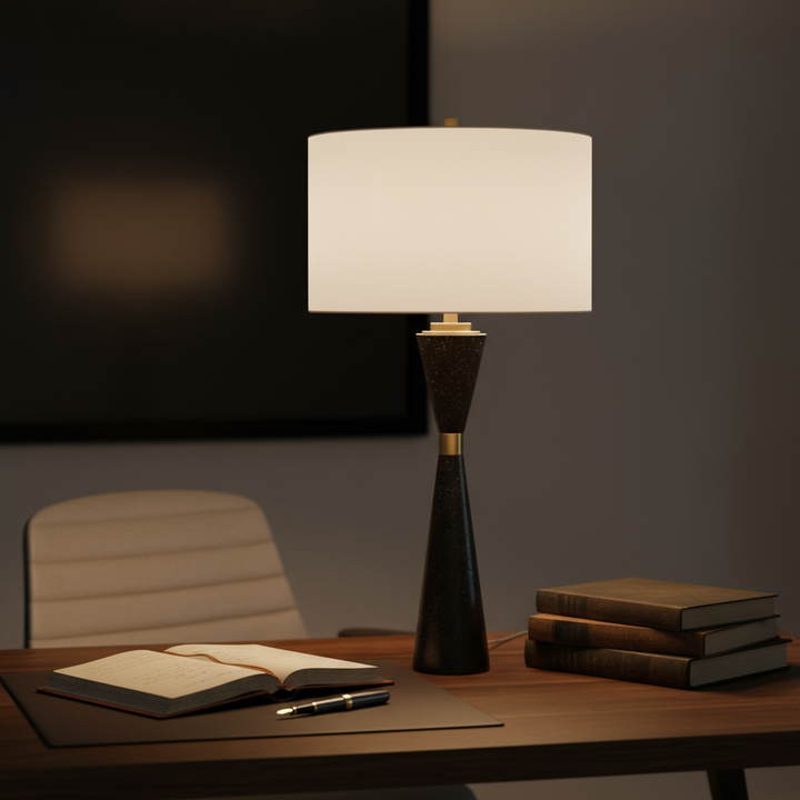 Hourglass Table Lamp