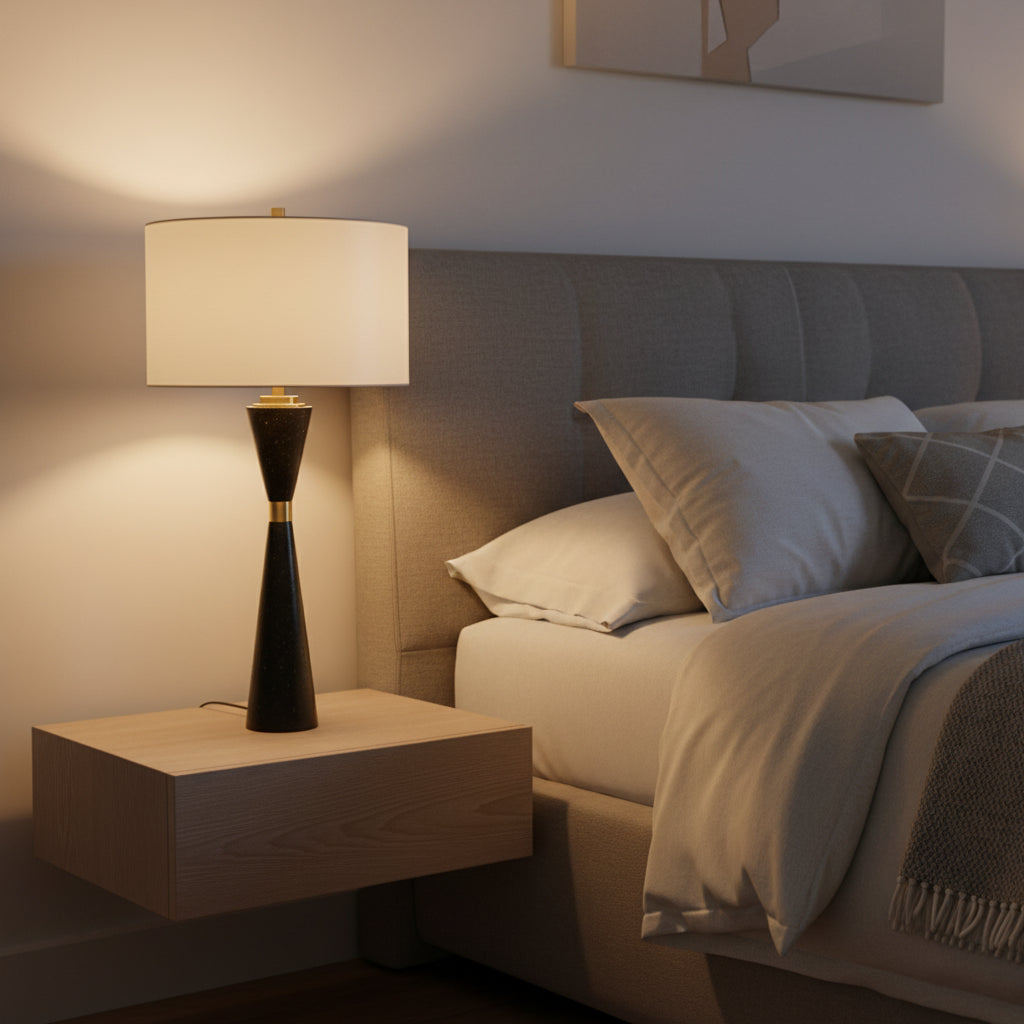 Hourglass Table Lamp