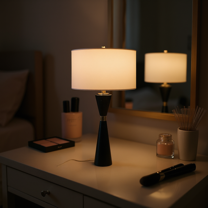 Hourglass Table Lamp