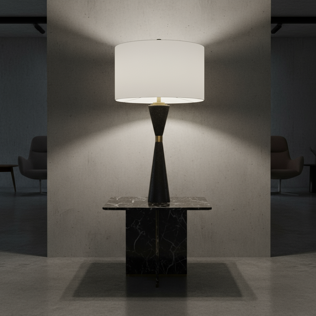 Hourglass Table Lamp