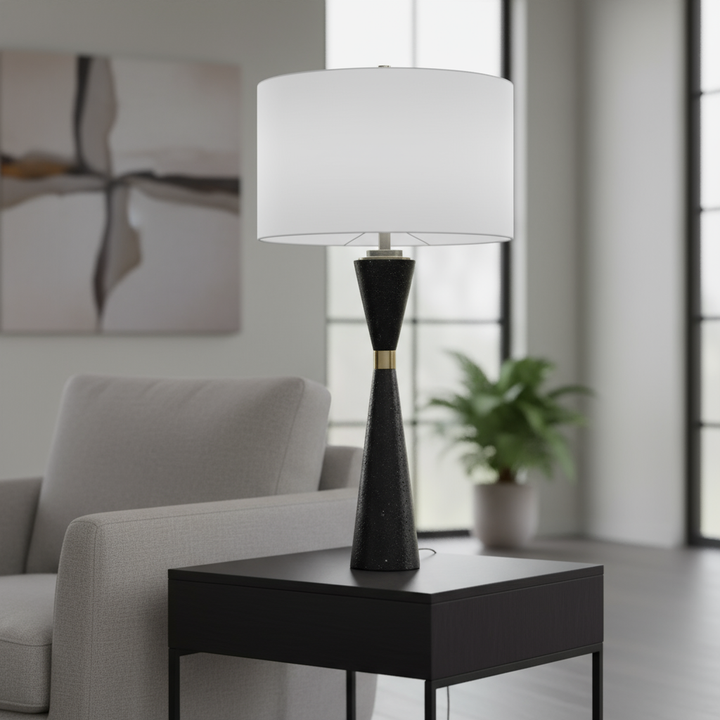 Hourglass Table Lamp