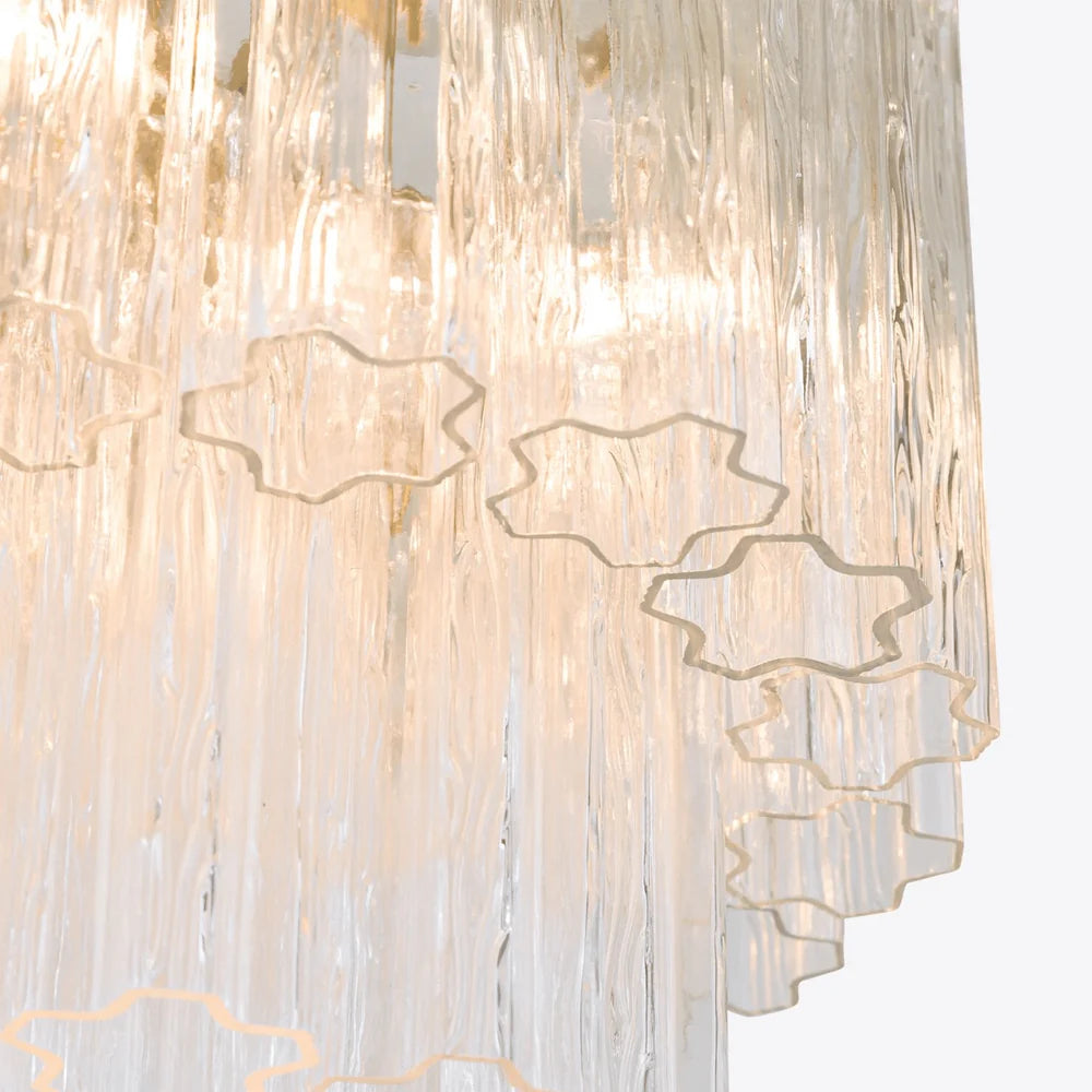 Ice Murano Glass Chandelier 10