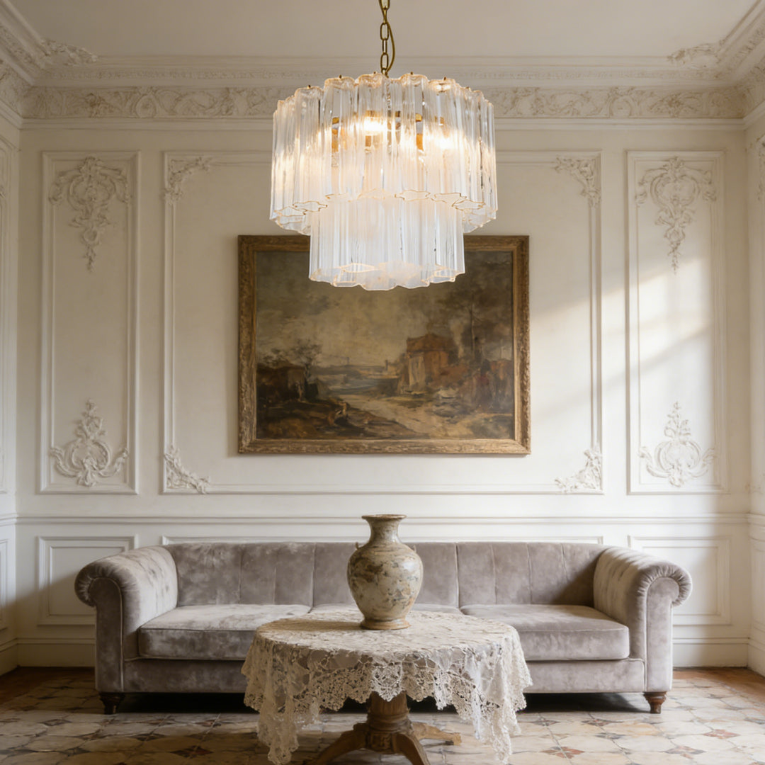 Ice Murano Glass Chandelier 4