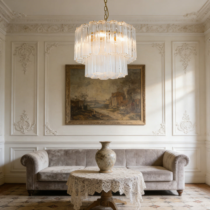 Ice Murano Glass Chandelier 4