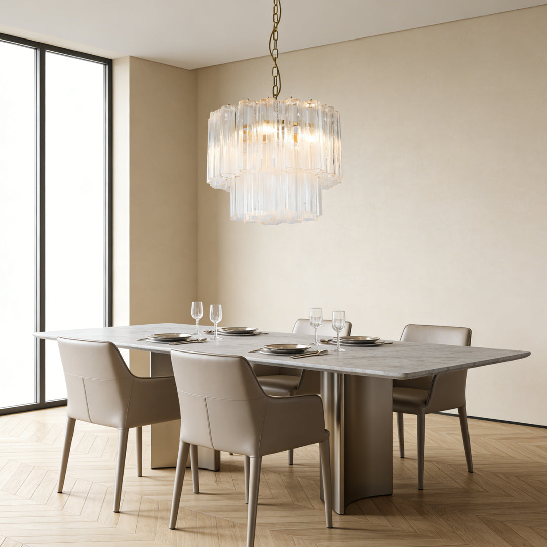 Ice Murano Glass Chandelier 5