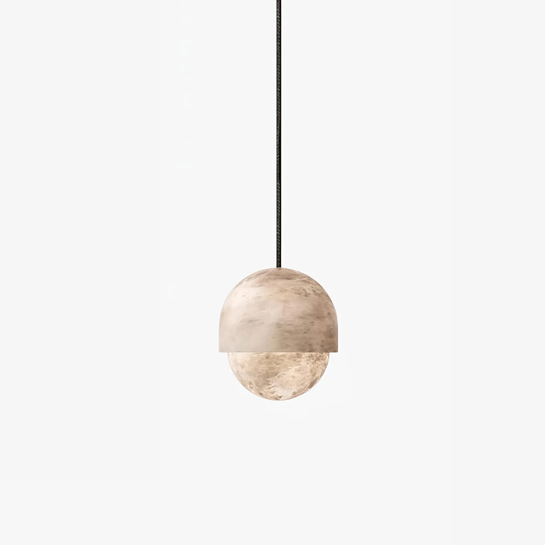 Iora Dome Alabaster Pendant Lamp 11