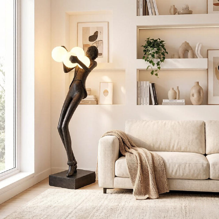 Jackson Sculpture Floor Lamp 8