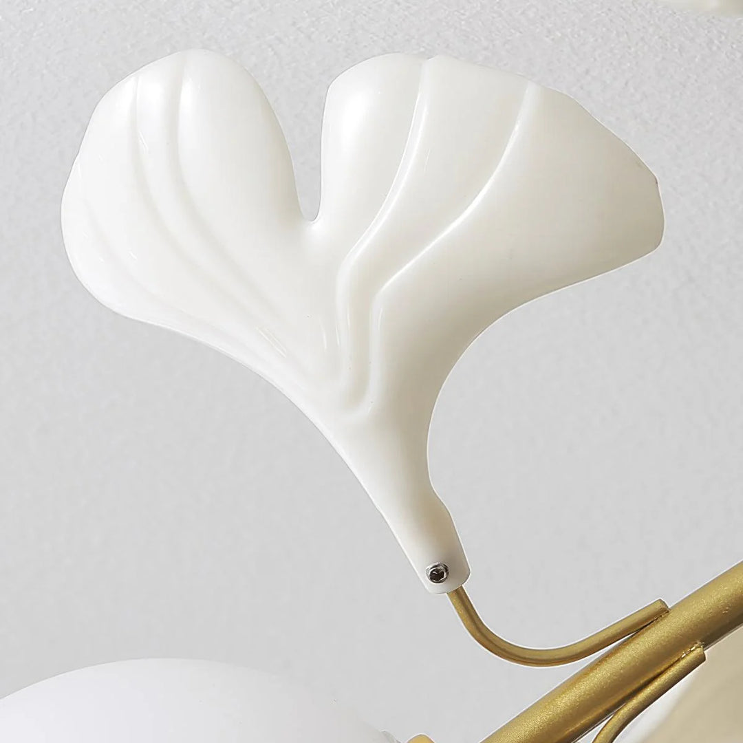 Jaro Glass Ginkgo Ceiling Lamp 13