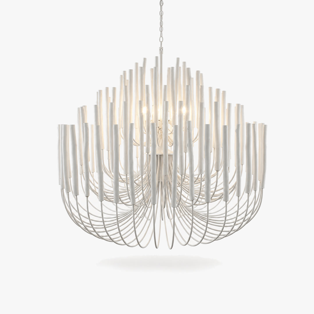 Kavor Wood Rod Chandelier 15