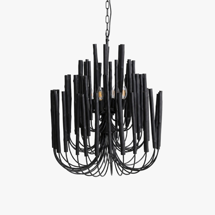 Kavor Wood Rod Chandelier 20