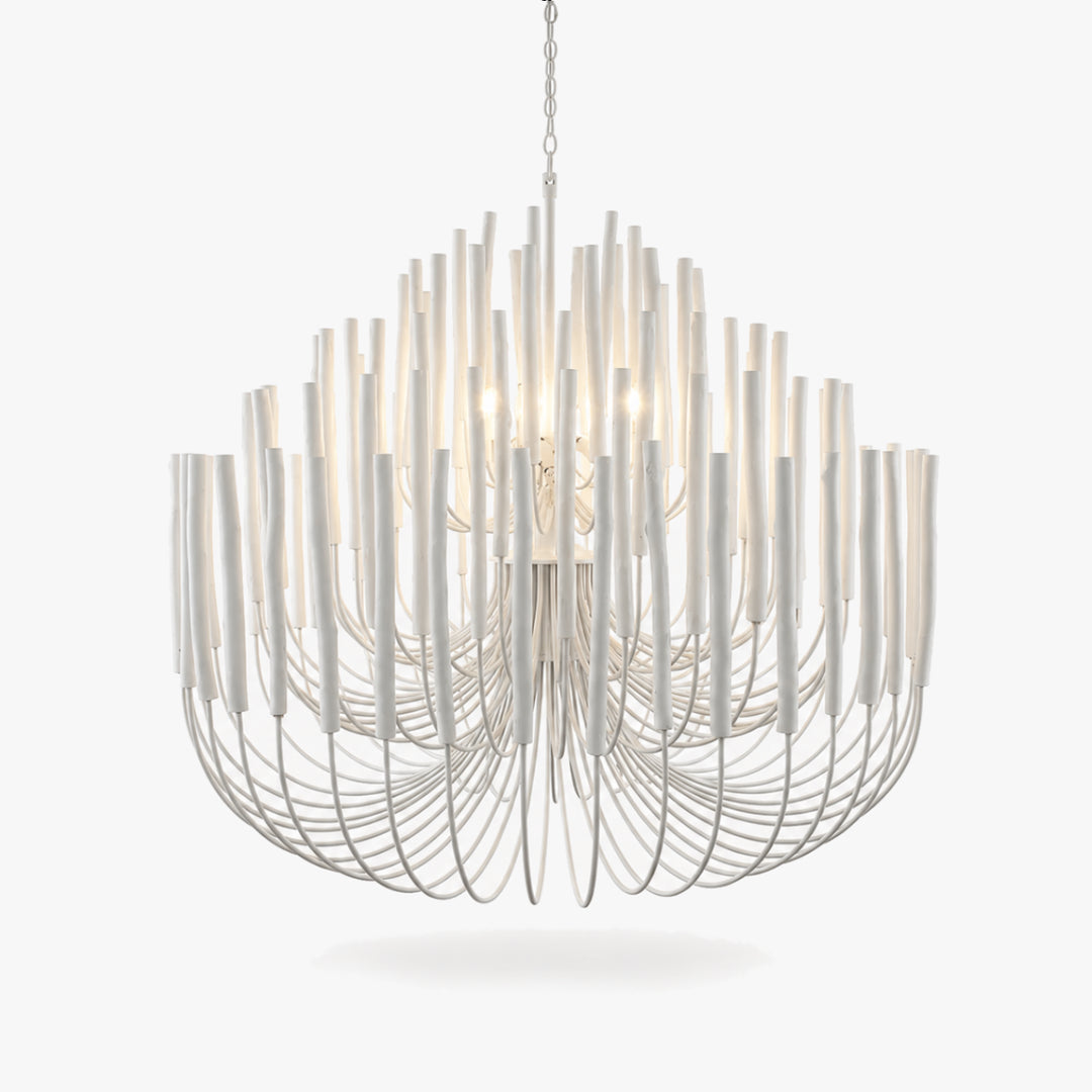Kavor Wood Rod Chandelier 23