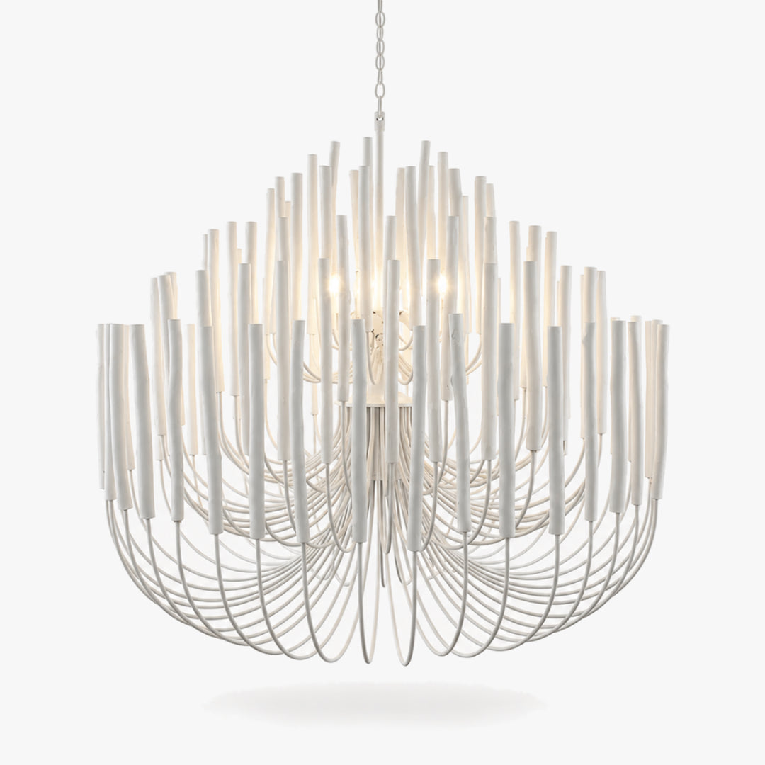 Kavor Wood Rod Chandelier 24