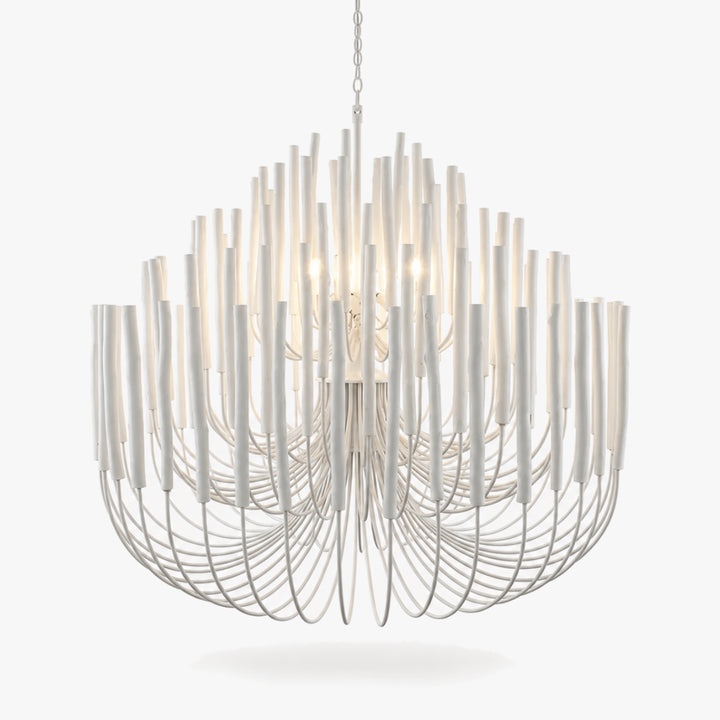 Kavor Wood Rod Chandelier 24
