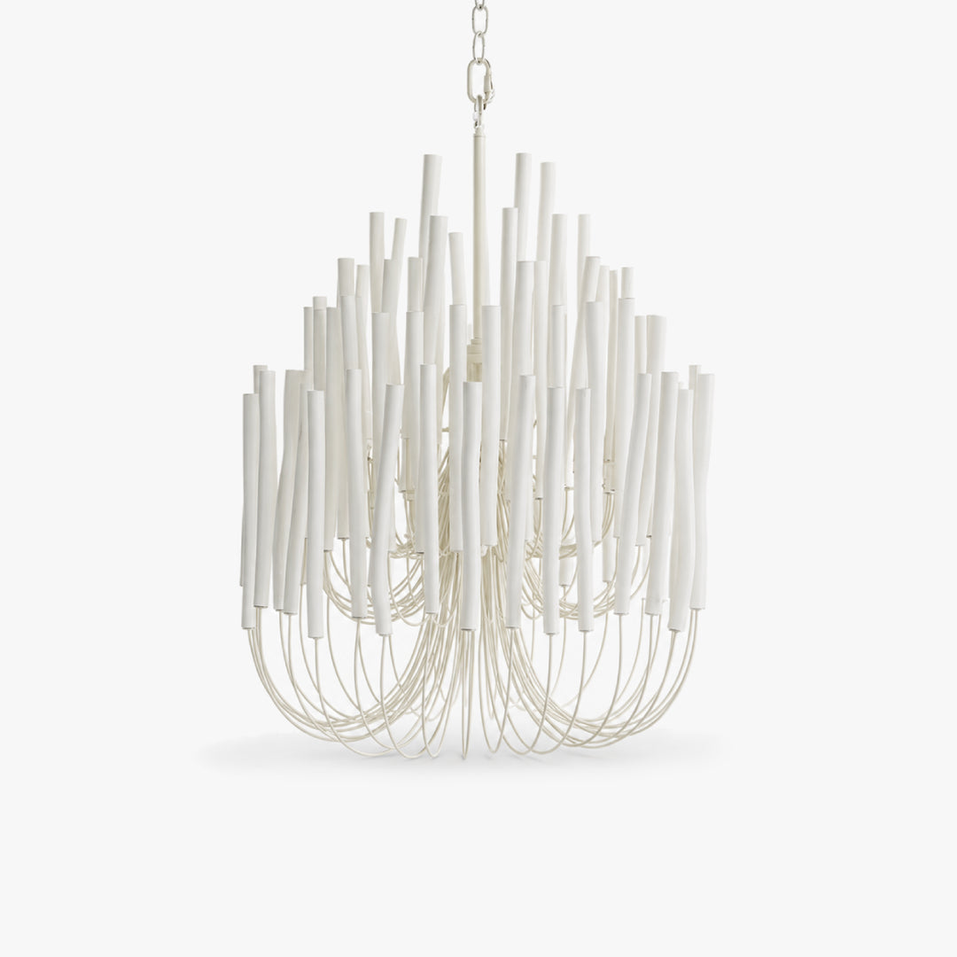 Kavor Wood Rod Chandelier 9