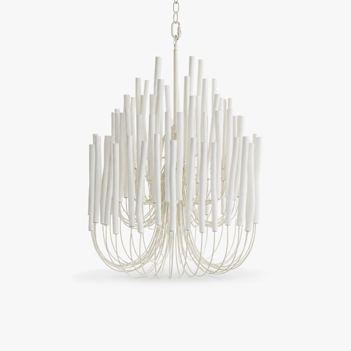 Kavor Wood Rod Chandelier 9