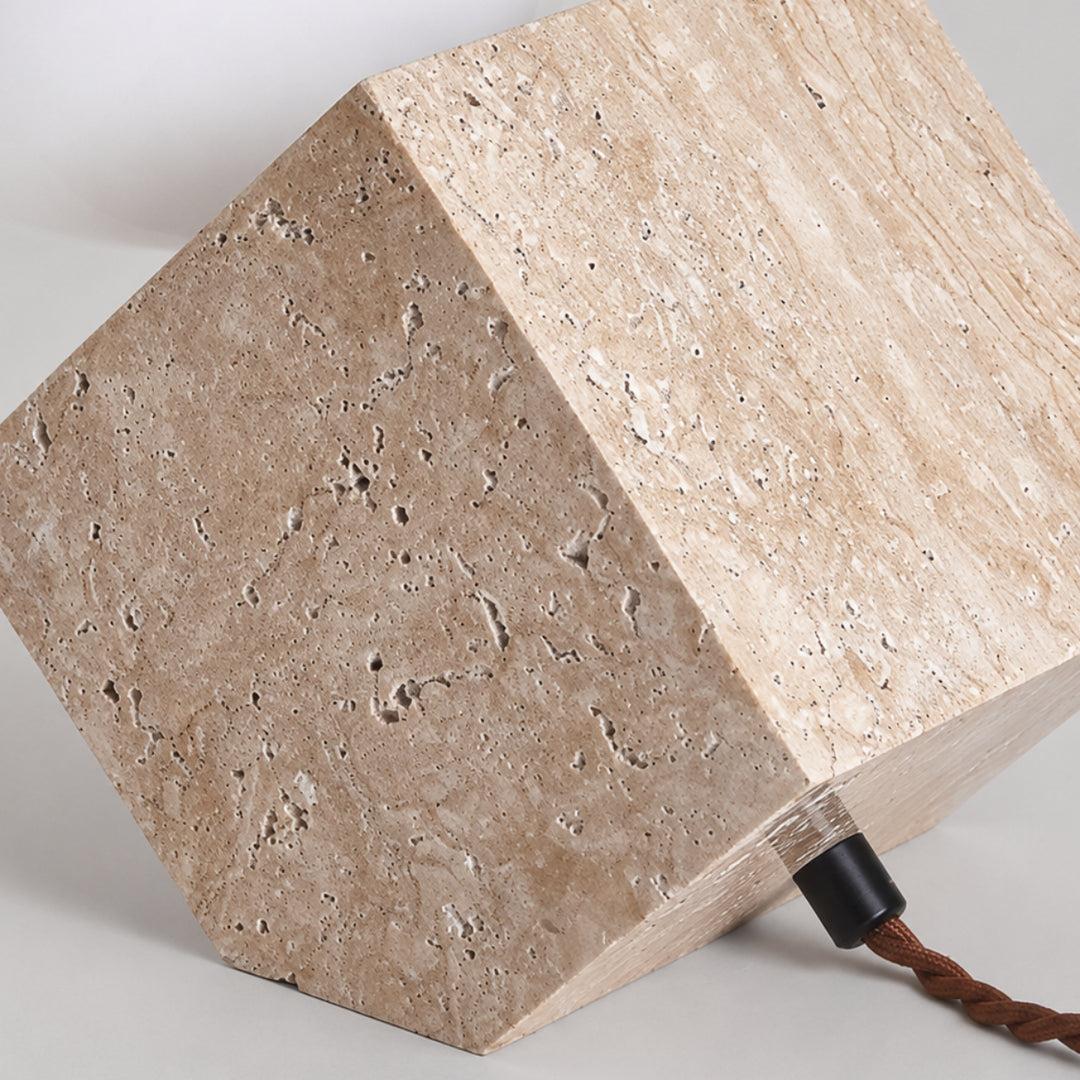 Kavrelune Travertine Table Lamp 9