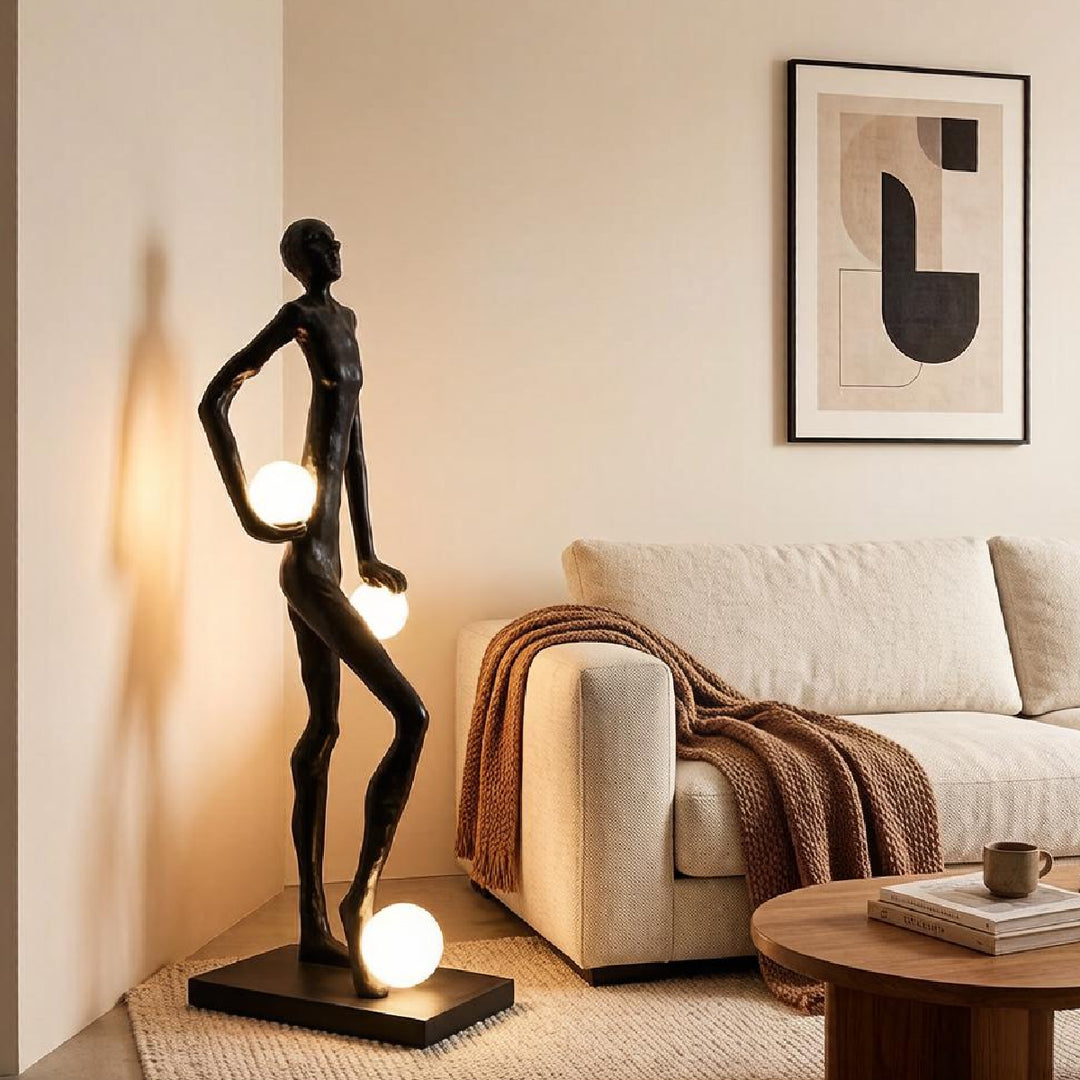 Kickstar Sculpture Floor Lamp 6