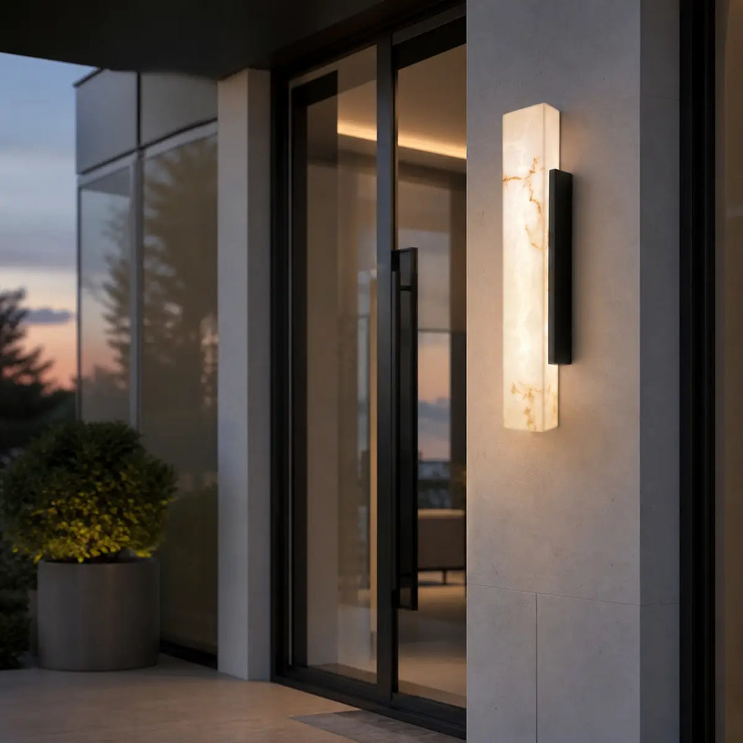 Klass Alabaster Wall Lamp 11