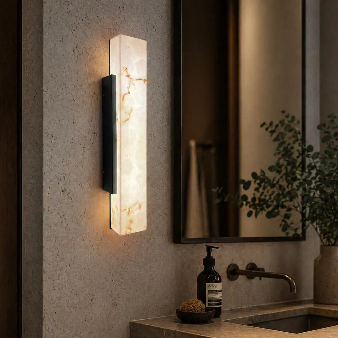 Klass Alabaster Wall Lamp 9