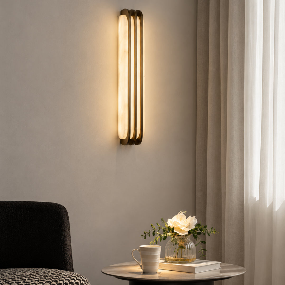 Lathavyn Alabaster Wall Lamp 6