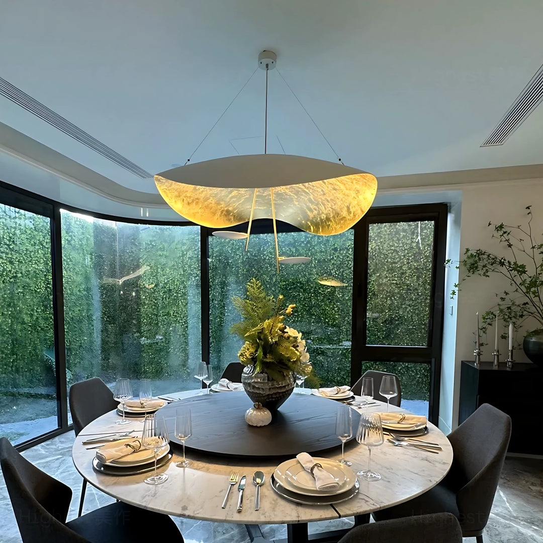 Lederam Lotus Leaf Pendant Light