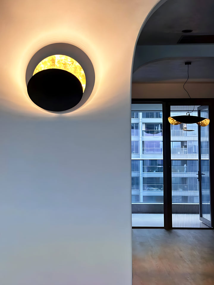 Lederam Lunar Wandleuchte