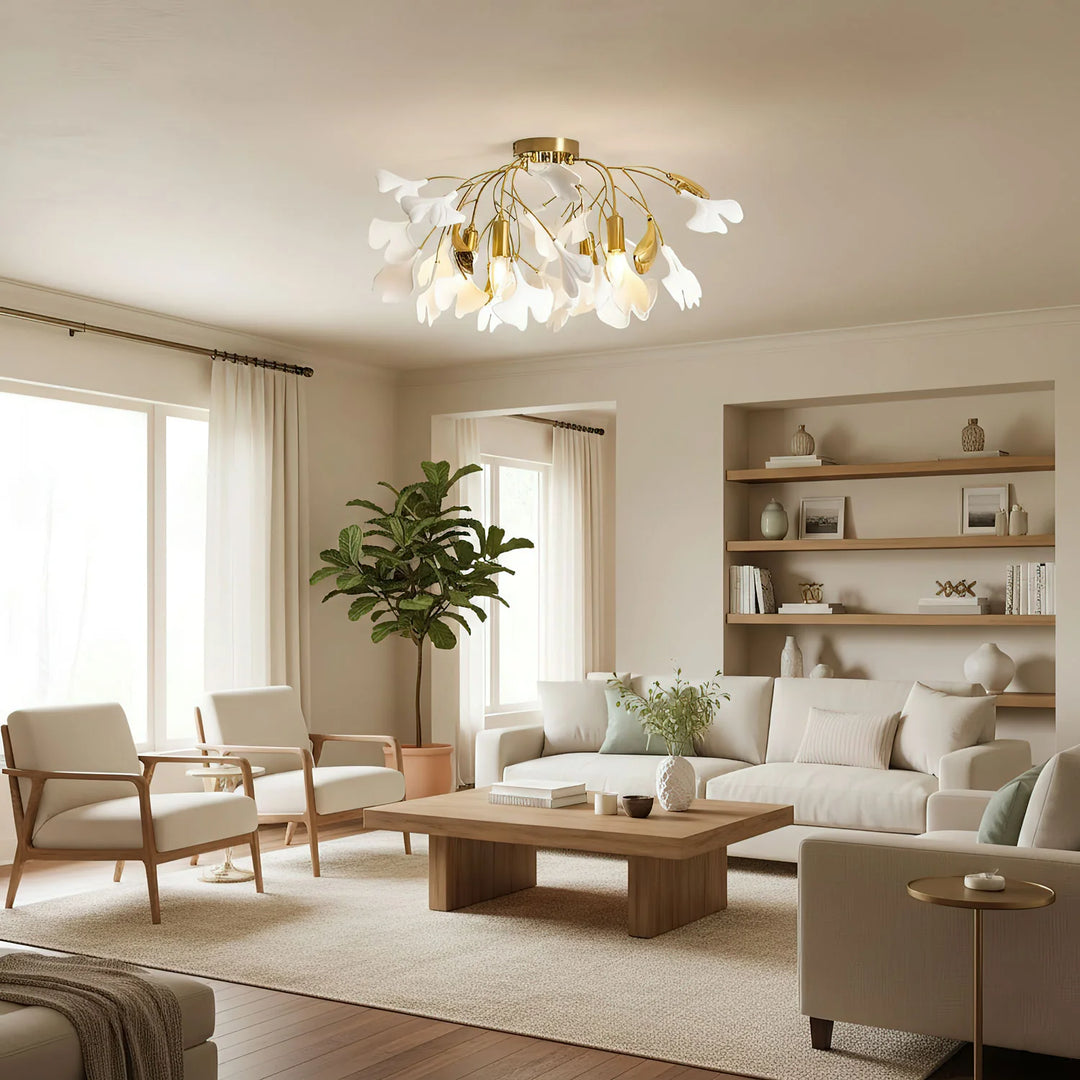 Leron Gingko Ceiling Lamp 14
