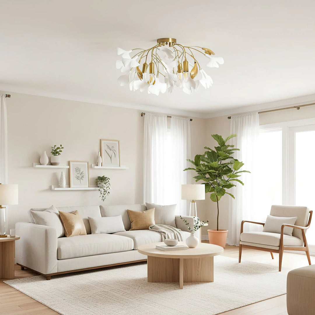Leron Gingko Ceiling Lamp 15