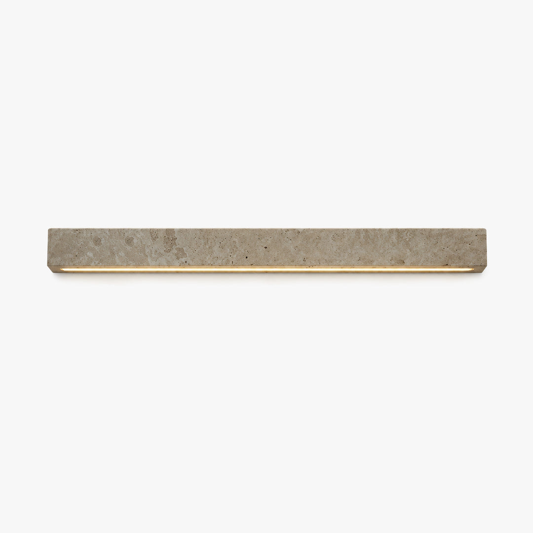 Lervane Travertine Linear Wall Lamp 7