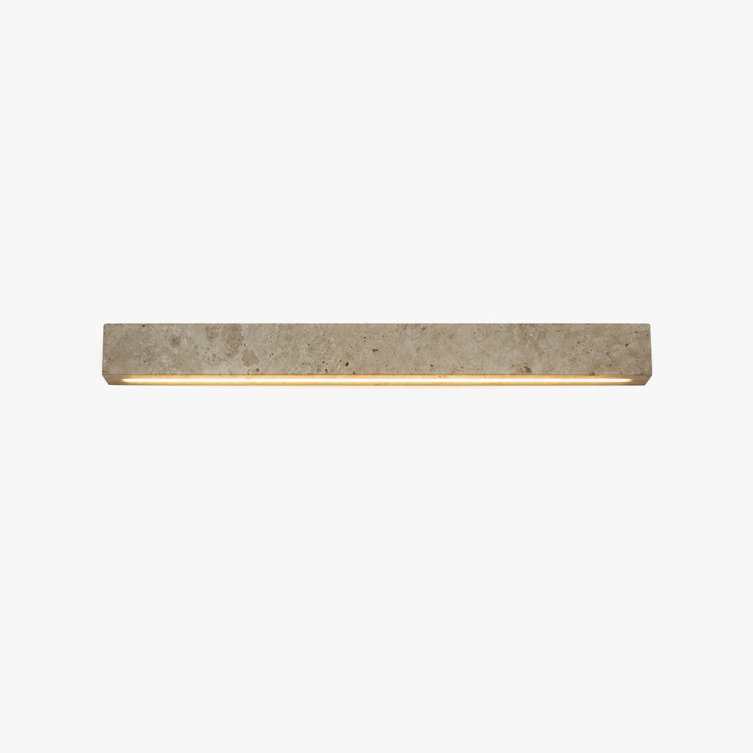 Lervane Travertine Linear Wall Lamp 8