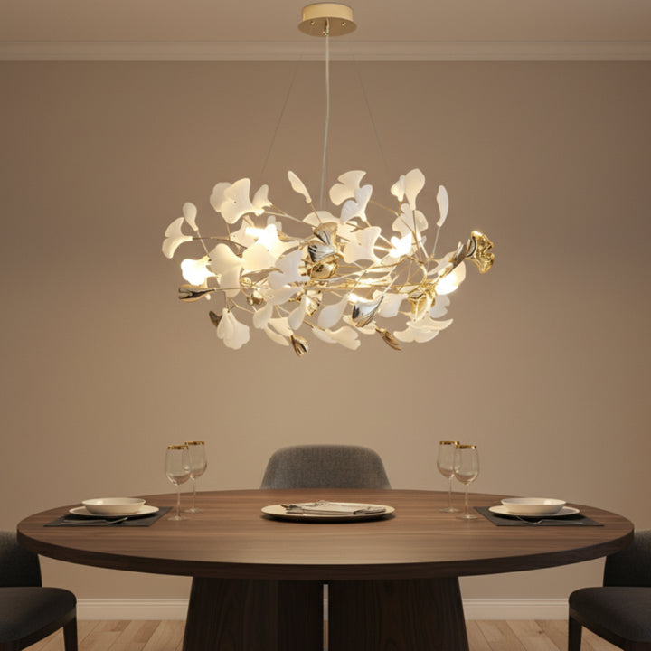 Leto Gingko Chandelier 10