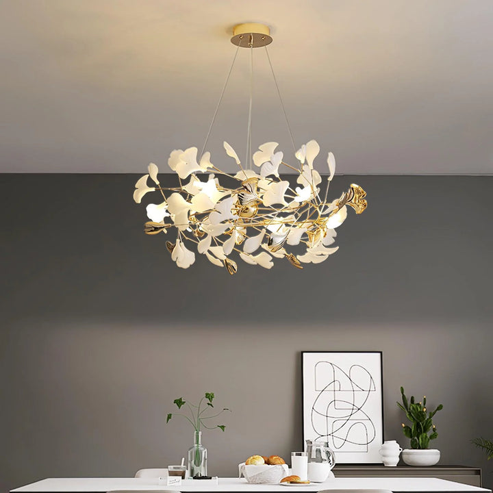 Leto Gingko Chandelier 12