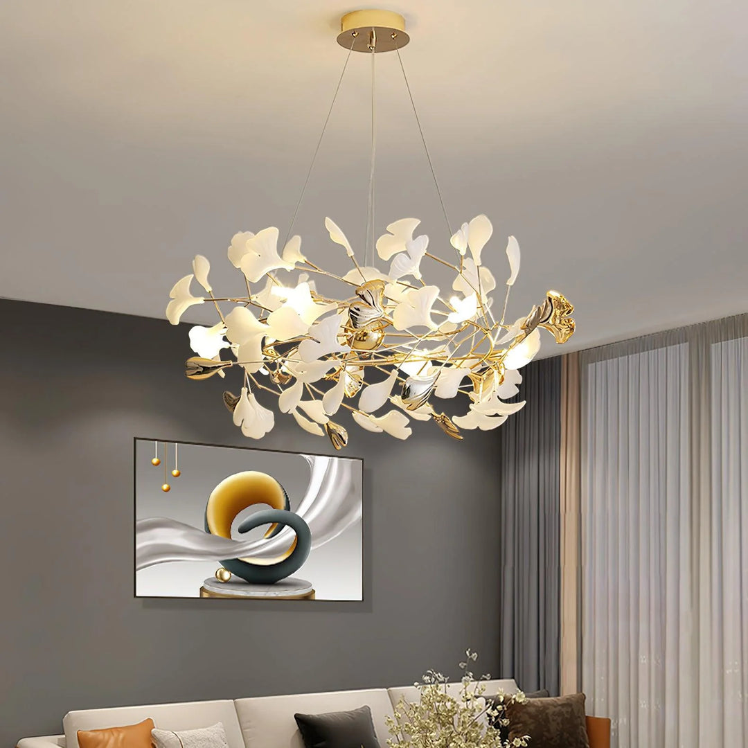 Leto Gingko Chandelier 16
