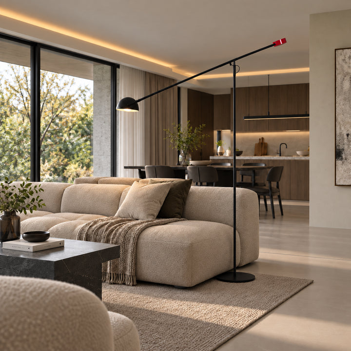 Levran Boom Arm Floor Lamp 2