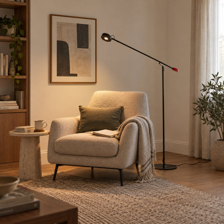 Levran Boom Arm Floor Lamp 7