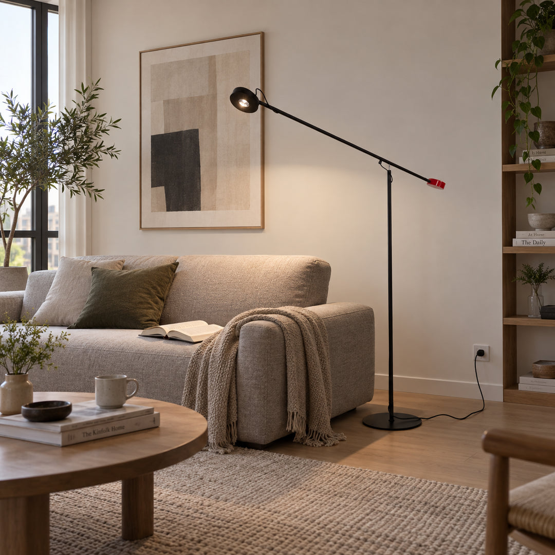 Levran Boom Arm Floor Lamp 8