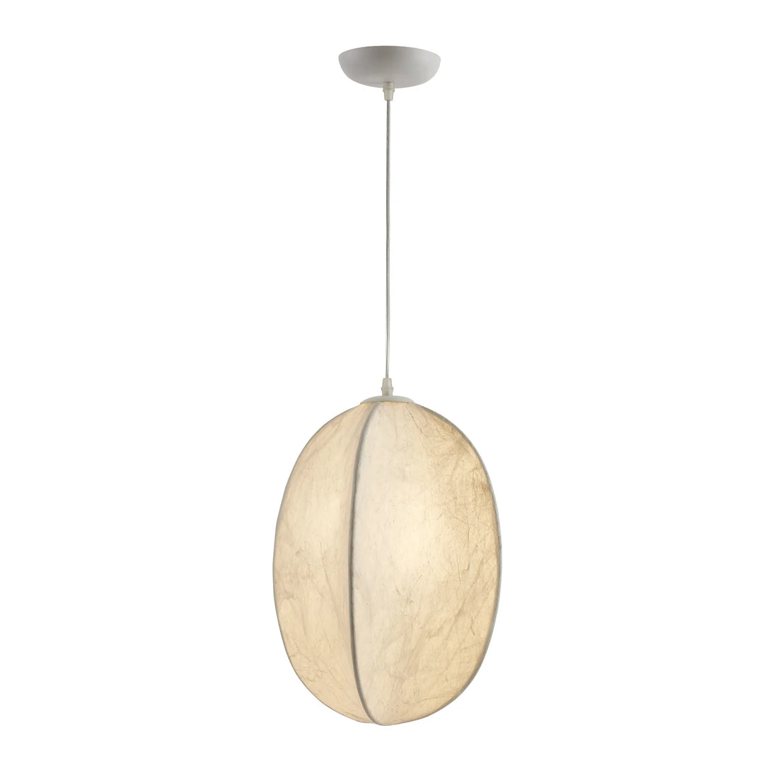 Lilian Silk Sphere Pendant Lamp 2