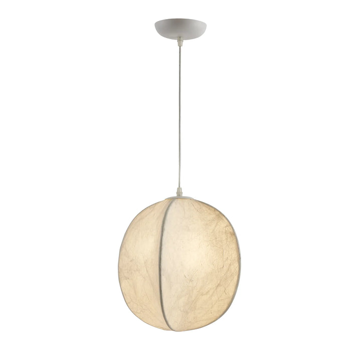 Lilian Silk Sphere Pendant Lamp 3