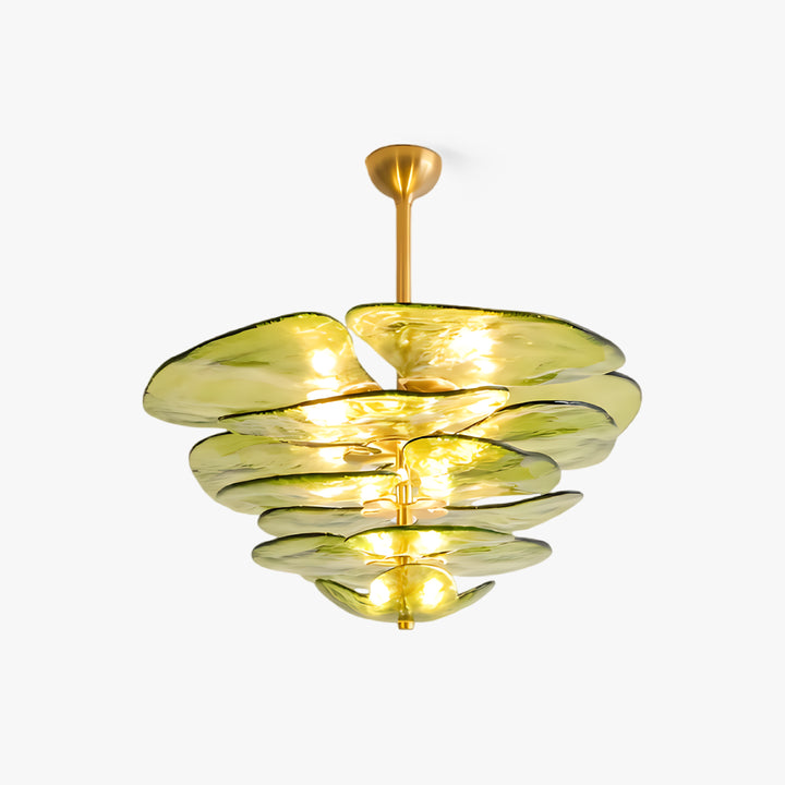 Lilypad Murano Glass Chandelier