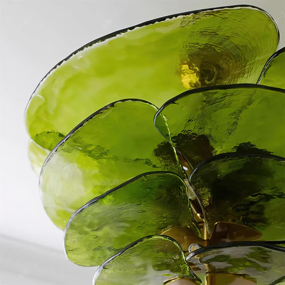 Lilypad Murano Glass Chandelier
