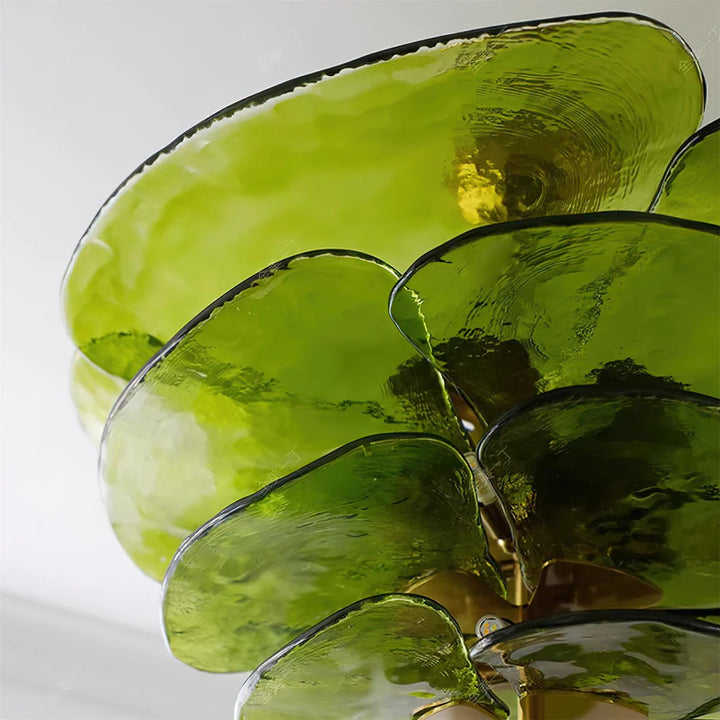 Lilypad Murano Glass Chandelier
